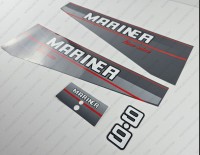 Mariner 9.9HP Nine-Nine 1991-1996 Outboard Decal Kit